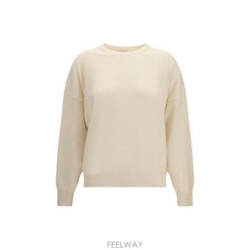 26FW 브루넬로 쿠치넬리 스웨터 M12244410 C9777 CREAM