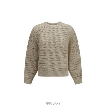26FW 브루넬로 쿠치넬리 스웨터 MGO378800 CGM42 BEIGE