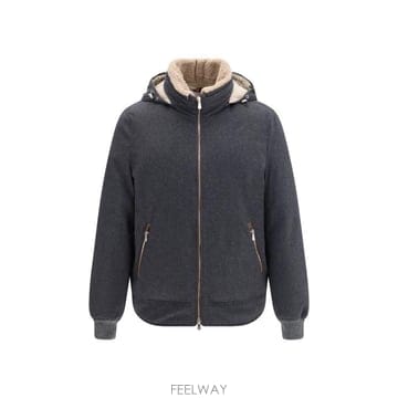 Brunello Cucinelli 26FW ���ڷ� ��ġ�ڸ� ����� �� �ö��� Ż���� �ĵ� �ٿ� ���� MM4701606 CNV62 GREY26FW ���ڷ� ��ġ�ڸ� ����� �� �ö��� Ż���� �ĵ� ��