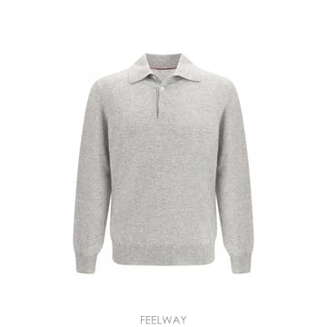 Brunello Cucinelli 26FW ���ڷ� ��ġ�ڸ� ���� �� ĳ�ù̾� ������ M2200295 CK773 GREY26FW ���ڷ� ��ġ�ڸ� ���� �� ĳ�ù̾� ������ M220029