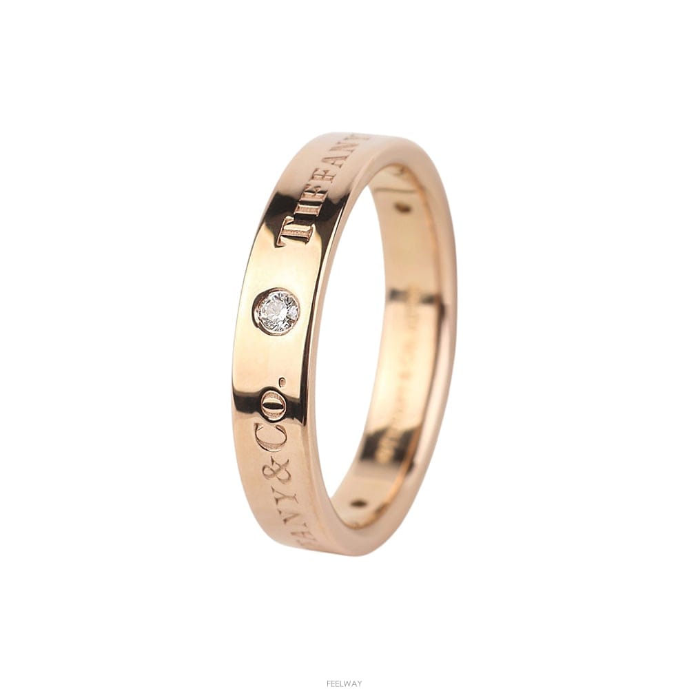 TIFFANY & Co Ƽ�ĴϾ��� 33133006 ��ũ��� 3P���̾� ������ ���� 4mm 55ȣ 37889Ƽ�ĴϾ��� 33133006 ��ũ��� 3P���̾� ������ ���� 4mm 