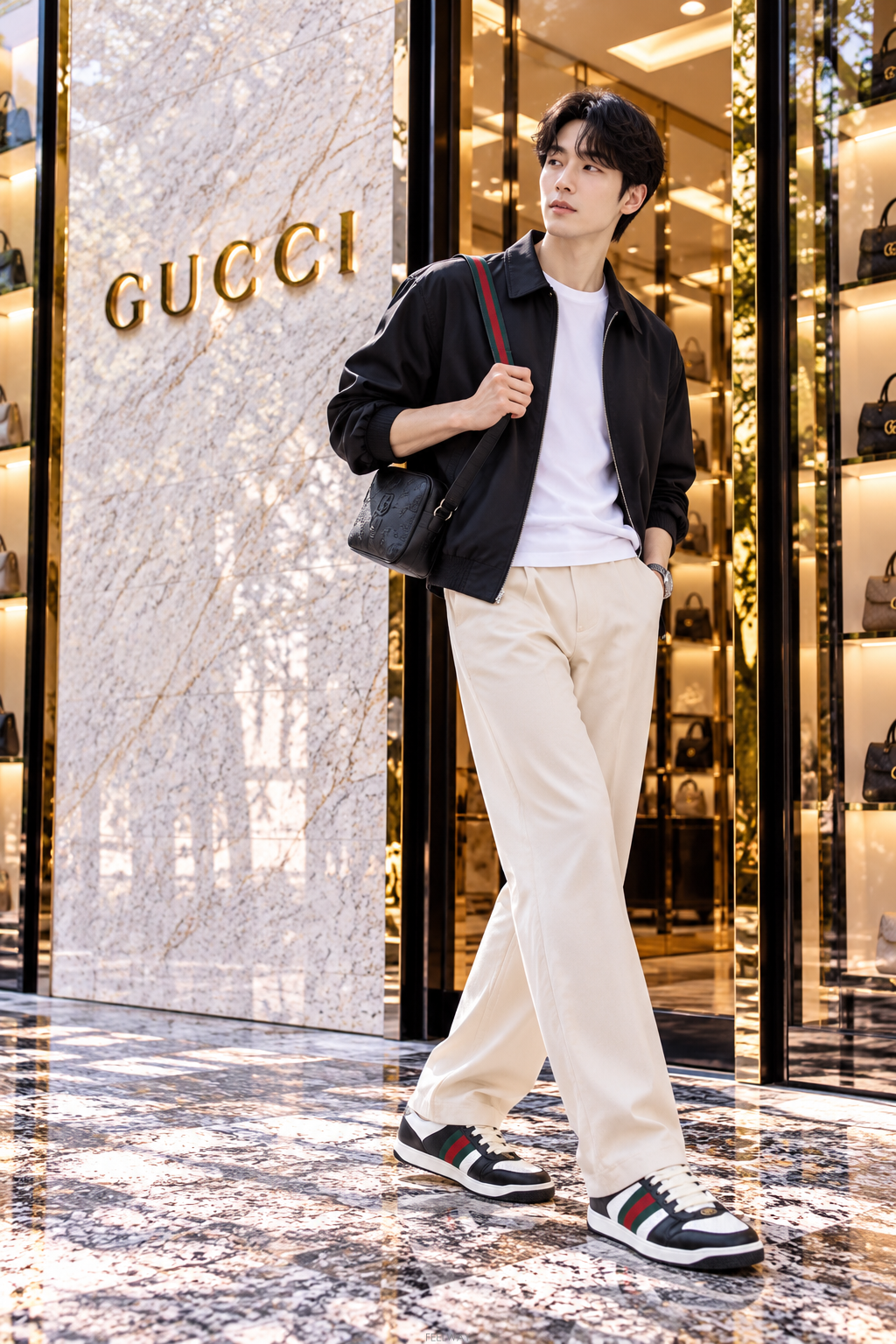 GUCCI [û�� ���Ÿ�����]�ڴ��Ϲ�ۡ� ���� ��ũ���� ����Ŀ�� 9(280)[û�� ���Ÿ�����]���Ϲ�� ���� ��ũ���� ����Ŀ�� 9(280