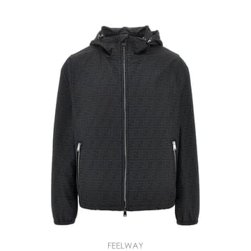 26 F/W 펜디 FF 자카드 나일론 블루종 자켓 FW1463F0QA B0132528513