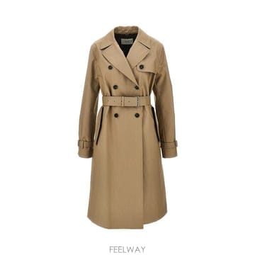 26 F/W 펜디 맥킨토시 패브릭 더블브레스티드 트렌치 코트 FF62 B0132528519
