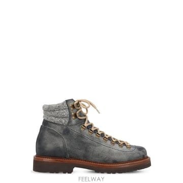 (해외배송) 브루넬로 쿠치넬리 Brunello Cucinelli 레이스업 앵클 부츠 MZURCCS890