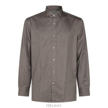 (해외배송) 브루넬로 쿠치넬리 Brunello Cucinelli 롱 슬리브 버튼 셔츠 MW6040627