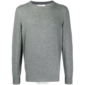 인더샵 BRUNELLO CUCINELLI 브루넬로 쿠치넬리 그레이 니트