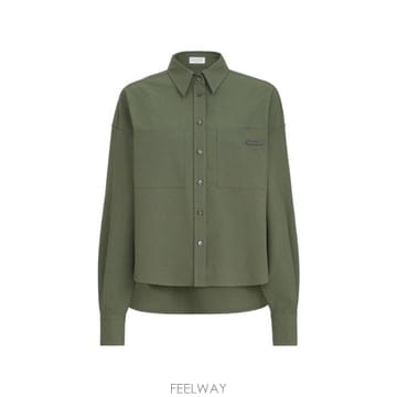 인더샵 BRUNELLO CUCINELLI 브루넬로 쿠치넬리 그린 셔츠   블라우스