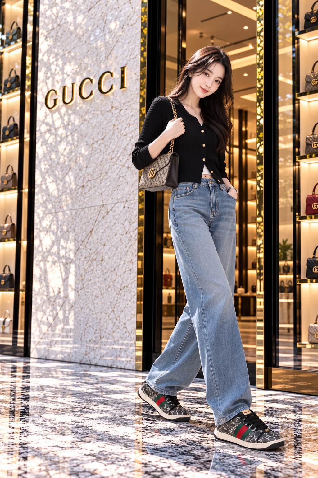 GUCCI [û�� ���Ÿ�����]�ڴ��Ϲ�ۡ� ���� ��ũ���� ����Ŀ�� ���� 5(240)[û�� ���Ÿ�����]���Ϲ�� ���� ��ũ���� ����Ŀ�� ���� 