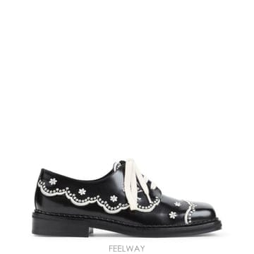 Simone Rocha 26FW �ø�λ� ���� BRG21 0740 BLACK CREAM26FW �ø�λ� ���� BRG21 0740 BLACK CREAM