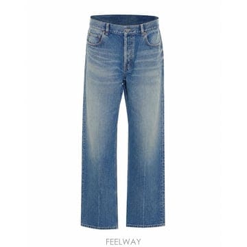 26 F/W 생로랑 테이퍼드 미드 라이즈 진 A001N2/Y863G4 B0012531562