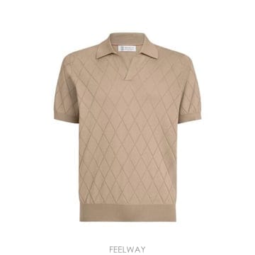 26FW 브루넬로 쿠치넬리 탑 M29806505P C9422 NEUTRALS