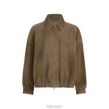 26FW 브루넬로 쿠치넬리 봄버 자켓 MPCAI7594 C9801 BROWN