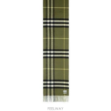 Burberry 26FW ������ üũ ĳ�ù̾� ��ī�� 8112646C3265 Green26FW ������ üũ ĳ�ù̾� ��ī�� 8112646C3265 Green