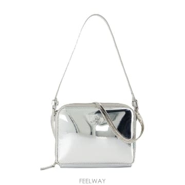 24 F/W 쿠레주 클라우드 체인 미러 지갑 COURREGES 레더  B0731451466