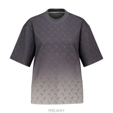 26 F/W 마린 세르 페이드 문 릴렉스 티셔츠 마린 SERRE 코튼 B0732511655
