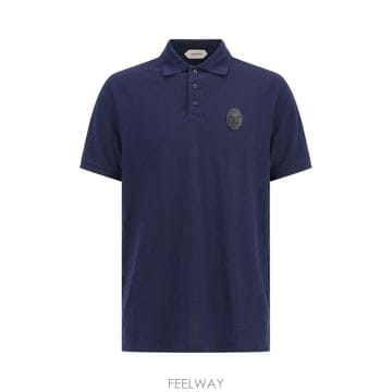 Versace 26FW ������ü ���� Ƽ���� 10268841A19231 1UI40 Blue26FW ������ü ���� Ƽ���� 10268841A19231 1UI40 Blue