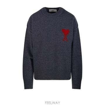 Ami 26FW �ƹ� �� ��Ʈ �� ũ��� ������ UKS838 018 084 HEATHER GREY RED26FW �ƹ� �� ��Ʈ �� ũ��� ������ UKS838 018 084 HEAT