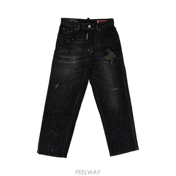 26 F/W 디스퀘어드2 유즈드 이펙트 데님 진 KIDS (KIDS  B0132362147