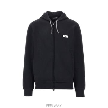 26 F/W 엠포리오 아르마니 피케 저지 풀집 후드 EM000644U B0132498935
