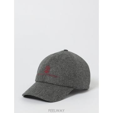 브루넬로 쿠치넬리 울 베이스볼 캡 M038P9850CVS87 B0712534057