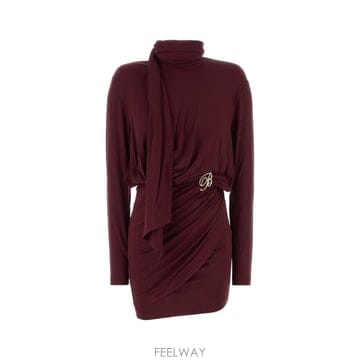 Blumarine 26FW ���縶�� ���ǽ� RF6079J16182A877A 91317 Burgundy26FW ���縶�� ���ǽ� RF6079J16182A877A 91317 Burgundy