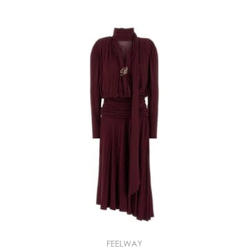 Blumarine 26FW ���縶�� ���ǽ� RF6081J16182A875A 91317 Burgundy26FW ���縶�� ���ǽ� RF6081J16182A875A 91317 Burgundy