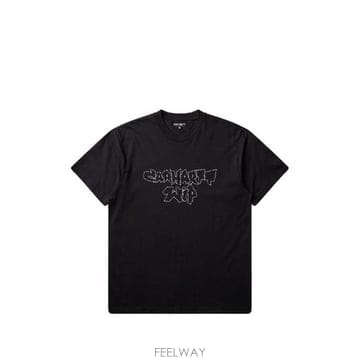 Carhartt �׶�����Ÿ �ؿ� Į��ƮWIP ���� LOGO COTTON Ƽ���� I03723789XX�׶�����Ÿ �ؿ� Į��ƮWIP ���� LOGO COTTON Ƽ���� I037