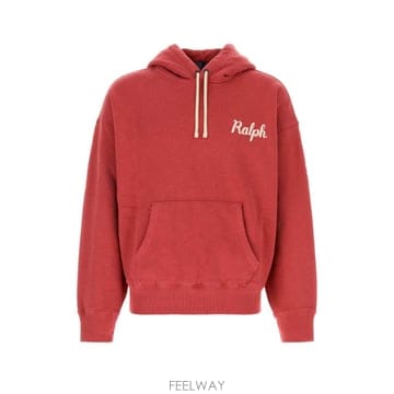 Ralph Lauren [X45]����  710B32767 001 ���� ������ ����Ʈ���� �ĵ� Red cotton blend swea[X45]����  710B32767 001 ���� ������ ����Ʈ���� �ĵ� R