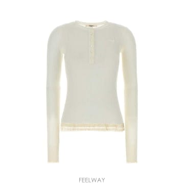 Chloe [X45]���ο� CH27SMP83885 107 ���� ������ ��Ʈ ����� Ivory wool sweater[X45]���ο� CH27SMP83885 107 ���� ������ ��Ʈ ����� I