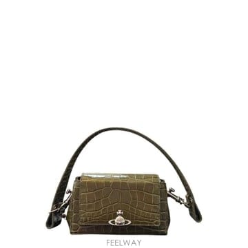 Vivienne Westwood 헤이즐 스몰 숄더백 4603000WWL0098 M404KHAKI TP9804