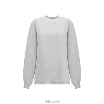 Alexander Wang [K68]�˷������ UCC3261908 050 ���� Ƽ���� �μҸ� ž ���� Long sleeve logo T[K68]�˷������ UCC3261908 050 ���� Ƽ���� �μҸ� ž 