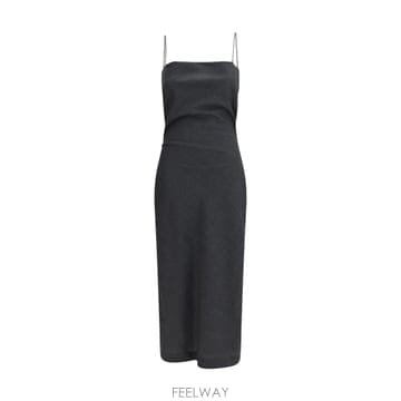 Calvin Klein [K68]Ķ��Ŭ���� VYA809A GRAPHITE ���� ���ǽ� �� �̵� �̴� �巹�� Camas Wool Dr[K68]Ķ��Ŭ���� VYA809A GRAPHITE ���� ���ǽ� �� �̵� 