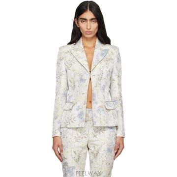 Alexander Mcqueen 26 FW McQueen ���� ȭ��Ʈ �ٸ���ũ �÷η� �������� 262259F06300026 FW McQueen ���� ȭ��Ʈ �ٸ���ũ �÷η� �������� 262