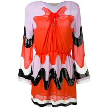 Emilio Pucci 26 FW PUCCI ��Ʈ�� ����Ʈ �巹�� 72RG7072669 TP45492970126 FW PUCCI ��Ʈ�� ����Ʈ �巹�� 72RG7072669 TP4549297
