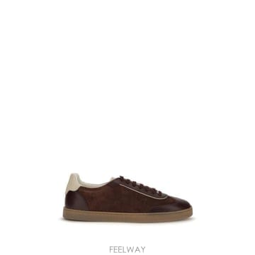 26FW 브루넬로 쿠치넬리 스니커즈 MZULDGJ336 CTT60 BORDEAUX