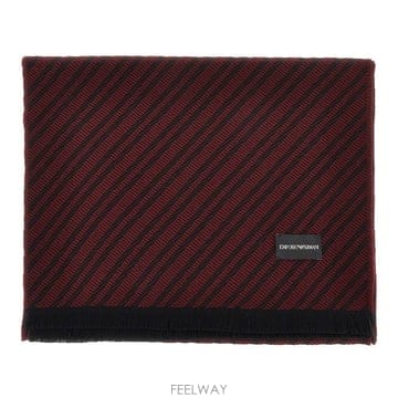26 F/W 엠포리오 아르마니 자카드 울 스카프 EM007074MC5 B0132358438