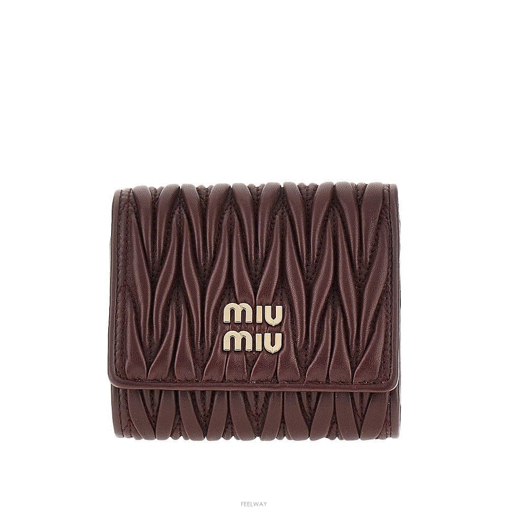 Miu Miu 26 F/W �̿�̿� MATELASSE ���� ���� TWIFOLD ���� B013235866726 F/W �̿�̿� MATELASSE ���� ���� TWIFOLD ���� B0132