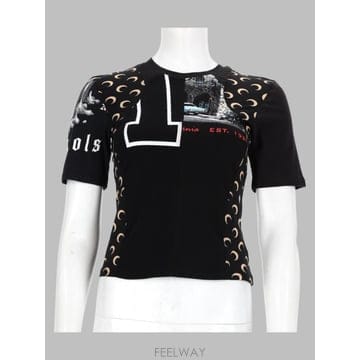 Marine Serre 26FW �������� ž WTT043A UJER0003BK99 BLACK26FW �������� ž WTT043A UJER0003BK99 BLACK