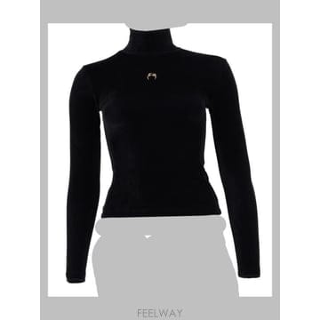 Marine Serre 26FW �������� ž WTO523A RJER0030BK99 BLACK26FW �������� ž WTO523A RJER0030BK99 BLACK