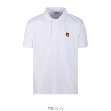 Maison Kitsune 26FW ����Ű���� ���� ��� ���ַ� ���� Ƽ���� PM00209KP0002 P100 WHITE26FW ����Ű���� ���� ��� ���ַ� ���� Ƽ���� PM00209KP