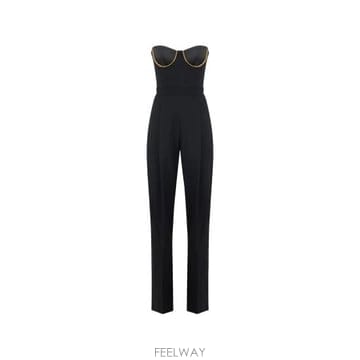 Elisabetta Franchi 26FW �����ں�Ÿ����ġ ������Ʈ TU07567E2 110 BLACK26FW �����ں�Ÿ����ġ ������Ʈ TU07567E2 110 BLACK