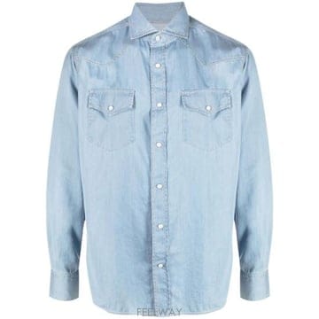 Brunello Cucinelli 26FW ���ڷ� ��ġ�ڸ� ���� MR6834008 CEI28 BLUE26FW ���ڷ� ��ġ�ڸ� ���� MR6834008 CEI28 BLUE