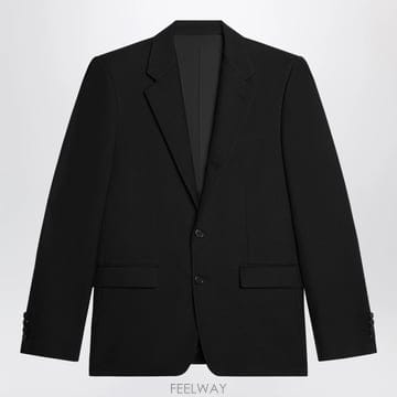 26 F/W 셀린느 블랙 싱글브레스트 울 자켓 RV19M650D-38 B0052527555