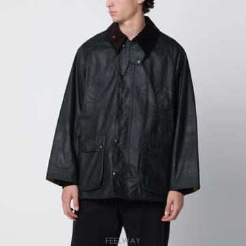 26 F/W 바버 세이지 그린 OS BEDALE 자켓 인 WAXED  B0052530357