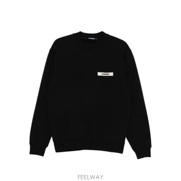 26FW 자크뮈스 그로그랭 스웨트 셔츠 SSM00206AJ00126 990 BLACK