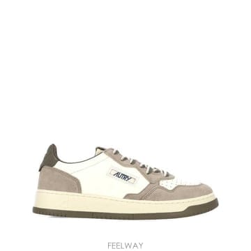 26FW 오트리 메달리스트 로우 스니커즈 AULM BW07WHT LICORICE