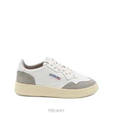 26FW 오트리 메달리스트 로우 스니커즈 AULM FT15WHT CEMENTO