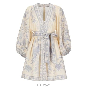 Zimmermann 26FW ���Ӹ� �̵� ���ǽ� 3500DSS262 CRLF CREAM LILAC FLORAL26FW ���Ӹ� �̵� ���ǽ� 3500DSS262 CRLF CREAM LILAC FL