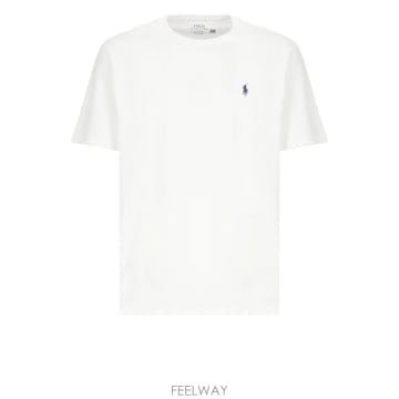 Ralph Lauren 26FW ���� �η� ���� Ƽ���� 710680785 003 WHITE26FW ���� �η� ���� Ƽ���� 710680785 003 WHITE